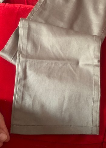 40 Beden Düğmeli, Kısa Kesim Kadın Pantolon