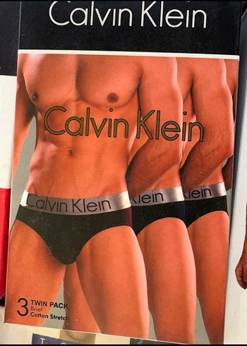 Calvin Klein Erkek SLİP Boxer 3'lü