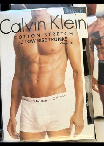 Calvin Klein Pamuklu 3'lü Boxer
