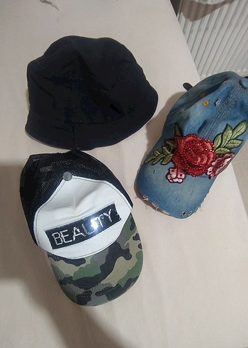 Mavi Denim Kadın Şapka Velcro Ayarlı