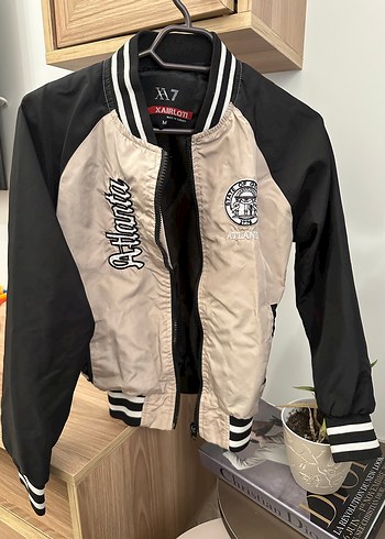 Erkek Çocuk Baskılı Fermuarlı Street Wear Ceket