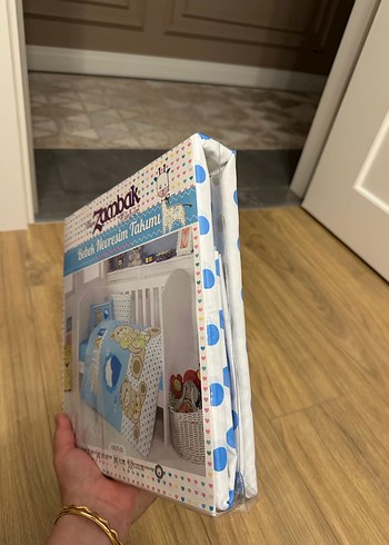 Zambak Mavi Bebek Nevresim Takımı - Görsel 2