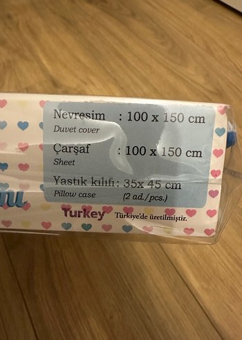 Zambak Mavi Bebek Nevresim Takımı - Görsel 5