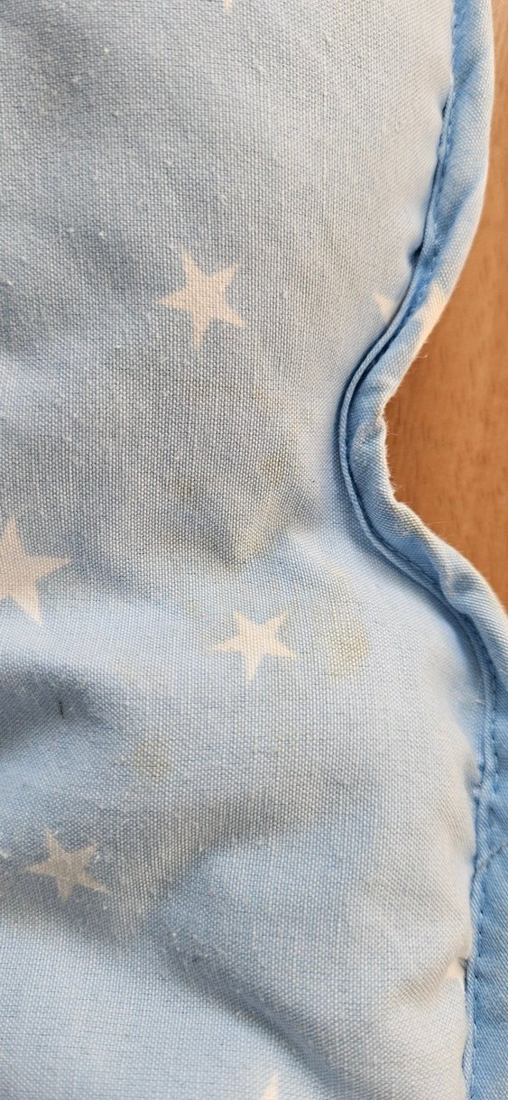 Mavi Yıldız Desenli Bebek Arabası ve Puset Minderi - Görsel 4