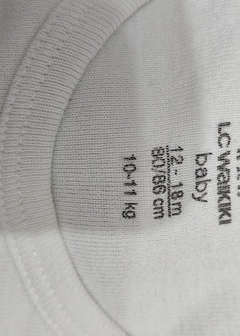 Bebek Erkek Kolsuz Beyaz Body 2'li Pamuk - Görsel 2