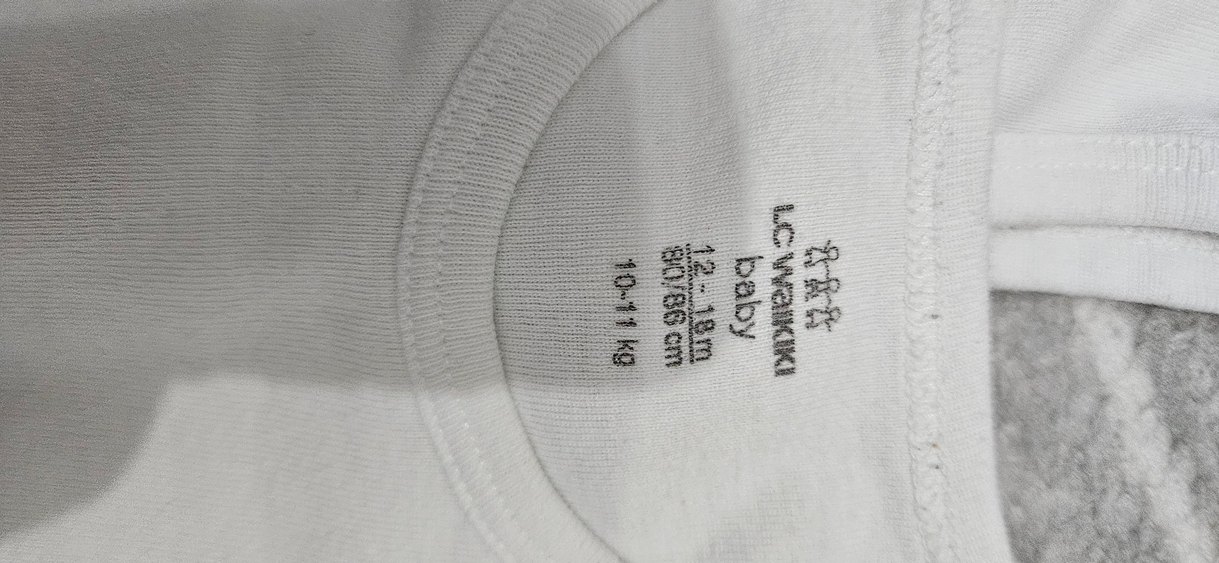 Bebek Erkek Kolsuz Beyaz Body 2'li Pamuk - Görsel 2