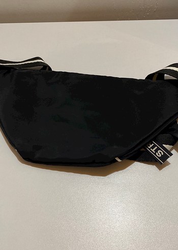 Stradivarius Siyah Kadın Bel Çantası Tokalı