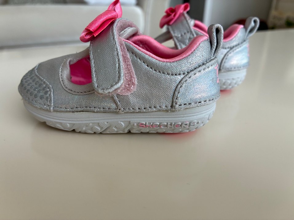 Fiyonklu Pembe İlk Adım Ayakkabısı - Görsel 2