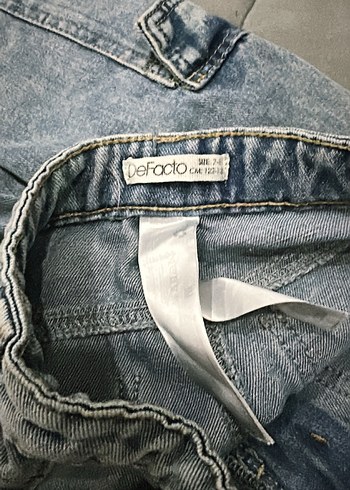 Gri Bol Kesim Midi Kadın Kot Pantolon - Görsel 3