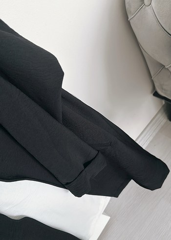 Kadın Siyah Midi Blazer Ceket takım - Görsel 3