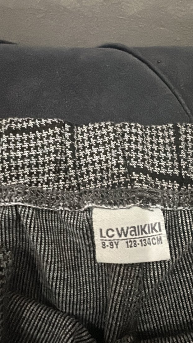 Kız Çocuk Gri Minnie Baskılı Kapüşonlu Sweatshirt altı parça - Görsel 5