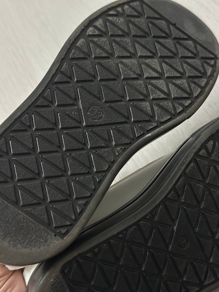 Kadın Siyah-Beyaz Platform Spor Ayakkabı - Görsel 5