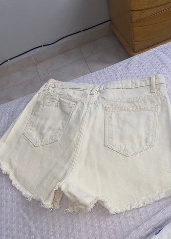 40 Beden Peige rengi Kadın Kot Şort