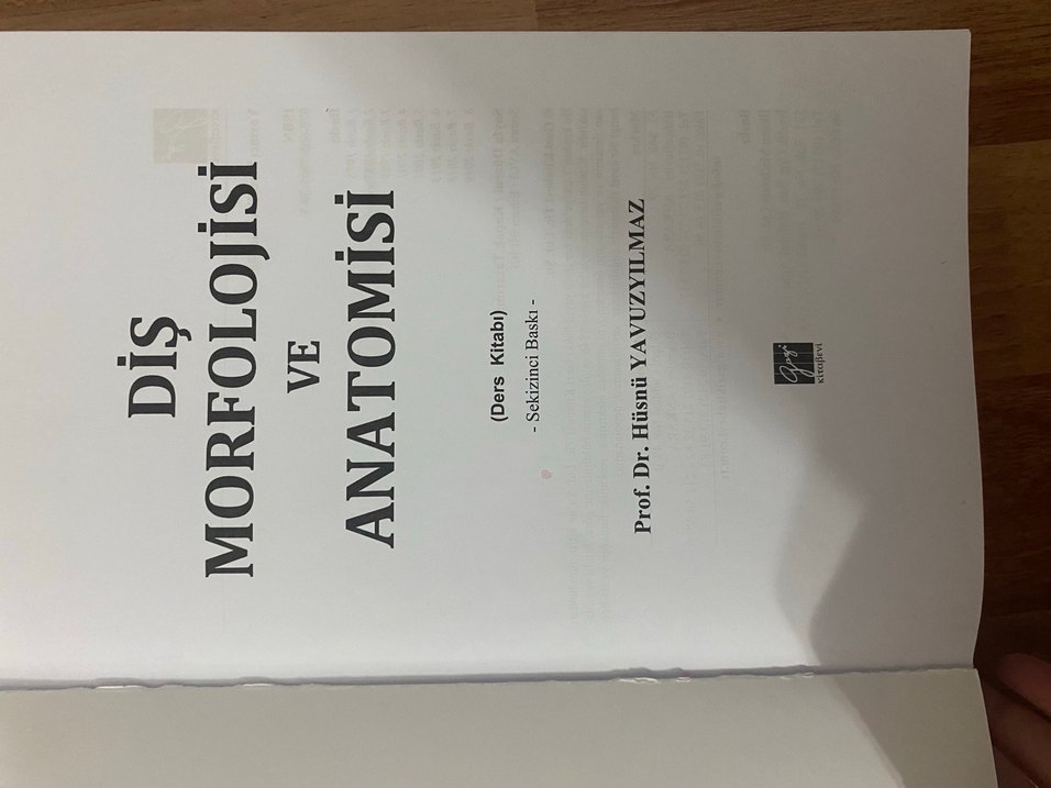 Diş Morfolojisi ve Anatomisi Kitabı - Görsel 5