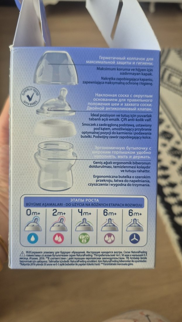 Chicco NaturalFeeling Bebek Biberonu 150 ml - Görsel 3