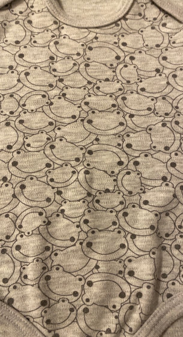 Gri Bebek Kısa Kollu Body - Görsel 5