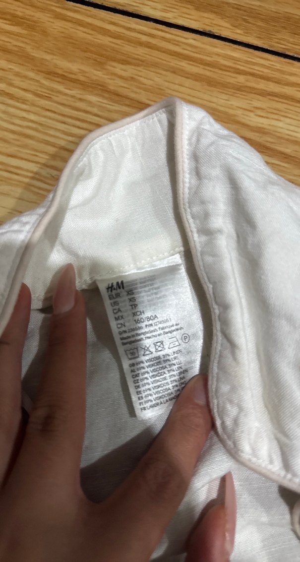 Beyaz Kısa Kollu Hemşire Sabahlığı - Görsel 2