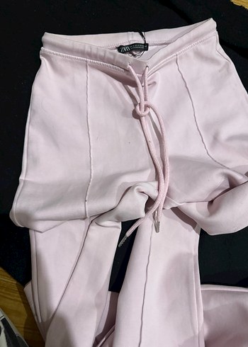 Pembe Kadın İnce Kesim Eşofman Altı
