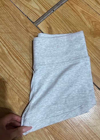 Bershka Gri Düğmeli Hamile Kargo Pantolon - Görsel 3