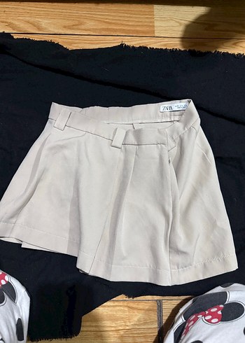 Bej Mini Keten Etek