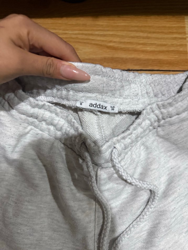 Gri Oversize Kadın Eşofman Altı - Görsel 2