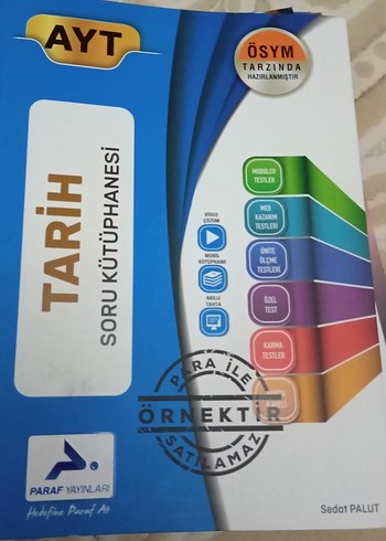 AYT Tarih Soru Kütüphanesi - Paraf Yayınları