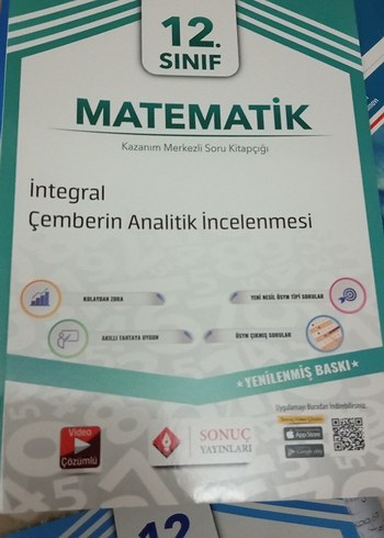 12. Sınıf Matematik Kazanım Kitabı