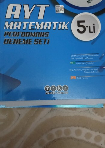 AYT Matematik Performans Deneme Seti 5'li