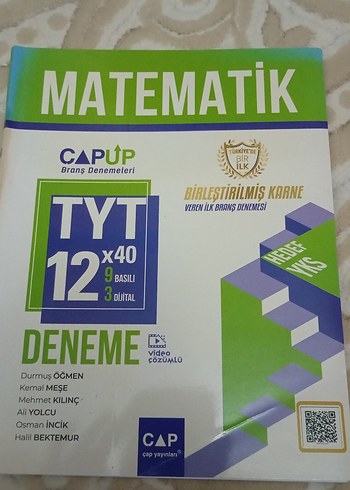 TYT Matematik 12x40 Deneme Kitabı