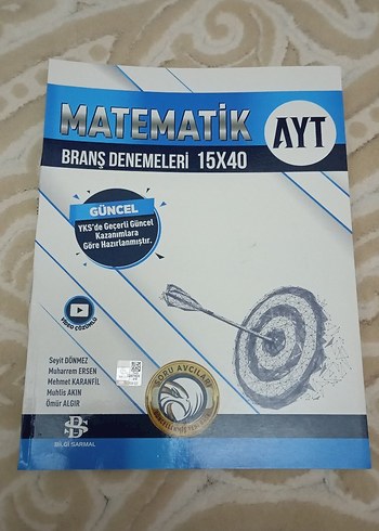 AYT Matematik Branş Denemeleri 15x40