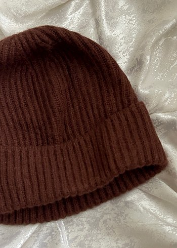 Beden kahverengi Renk H&M Kahverengi Kadın Örgü Bere
