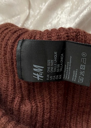 Beden H&M Kahverengi Kadın Örgü Bere