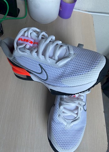 Beyaz Nike Air Max Blok Topuklu Spor Ayakkabı - Görsel 3