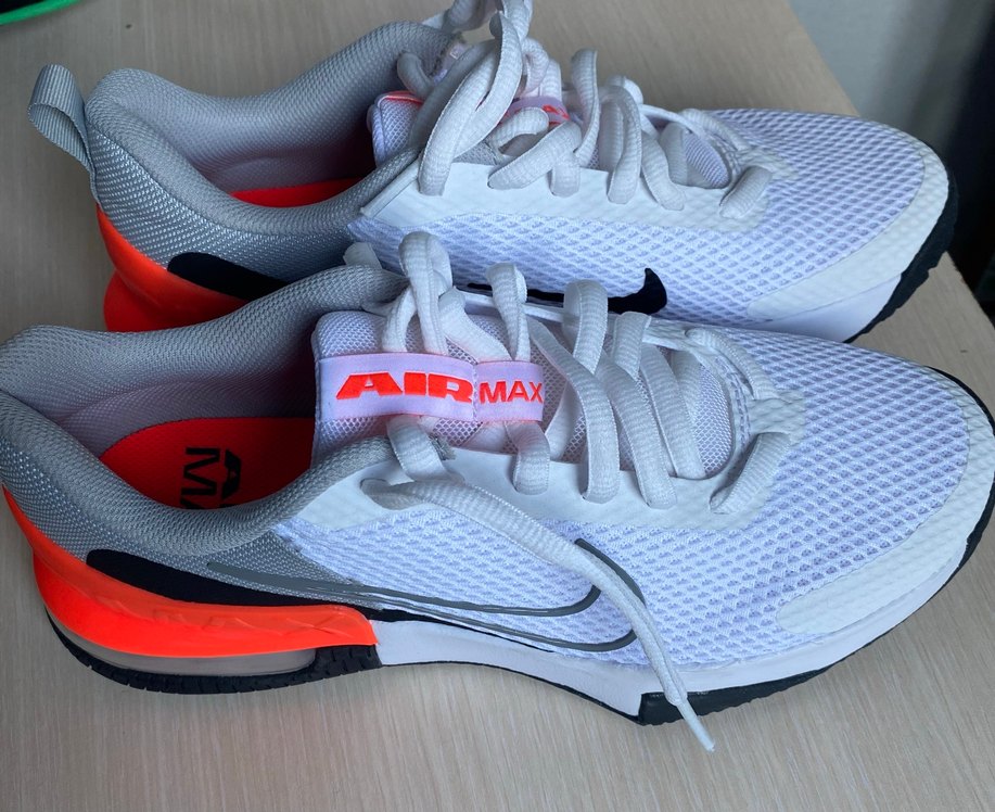 Beyaz Nike Air Max Blok Topuklu Spor Ayakkabı - Görsel 2