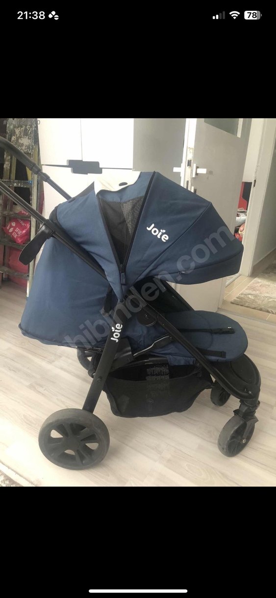 Joie Lacivert Bebek Arabası - Görsel 3