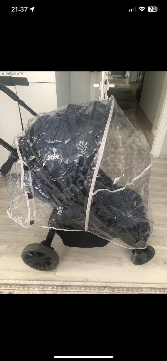 Joie Lacivert Bebek Arabası - Görsel 4