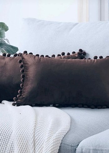 Sarı Bohem Nakışlı Dekoratif kırlent kılıfı - Görsel 15