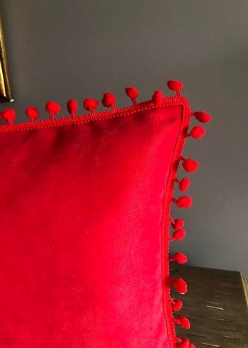 Sarı Bohem Nakışlı Dekoratif kırlent kılıfı - Görsel 4