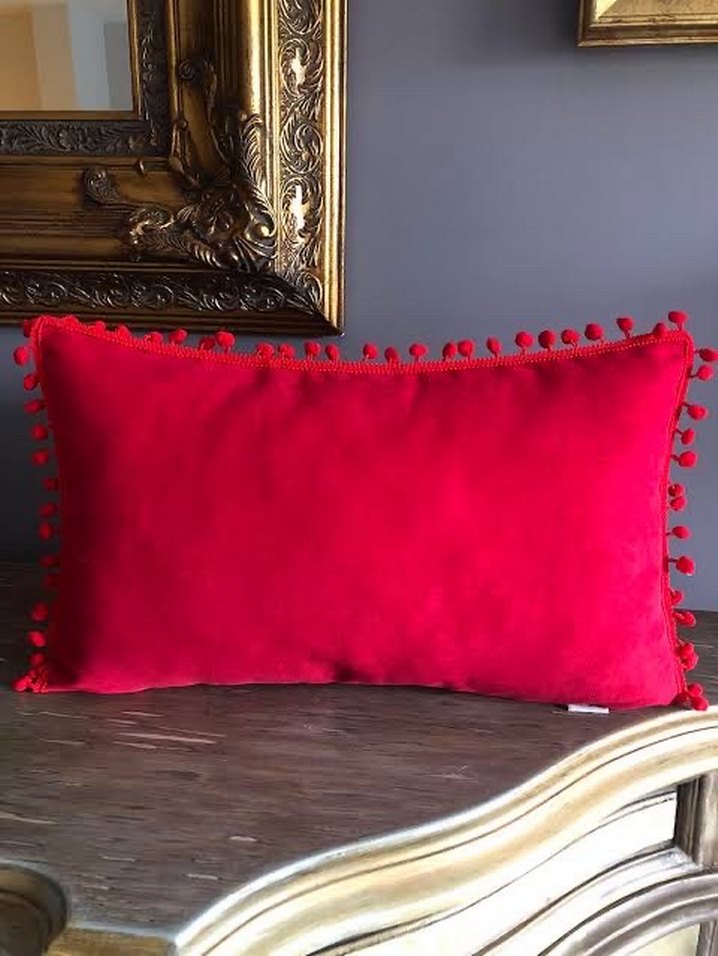 Sarı Bohem Nakışlı Dekoratif kırlent kılıfı - Görsel 5