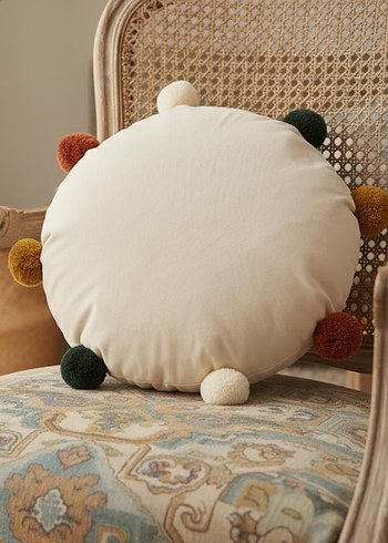 Bohem Tarz Çok Renkli Nakışlı Kırlent kılıfı - Görsel 2