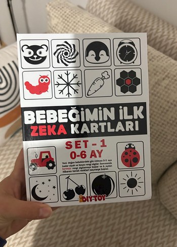 Bebeğim İlk Zeka Kartları Set-1 (0-6 Ay)
