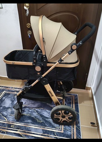 Koyu Kahverengi Bebek Arabası