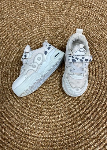 Erkek Çocuk Beyaz Yılan Desenli Sneaker - Görsel 2