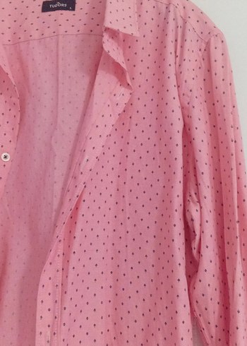 Pastel Pembe Uzun Kollu Erkek Gömlek - Görsel 2