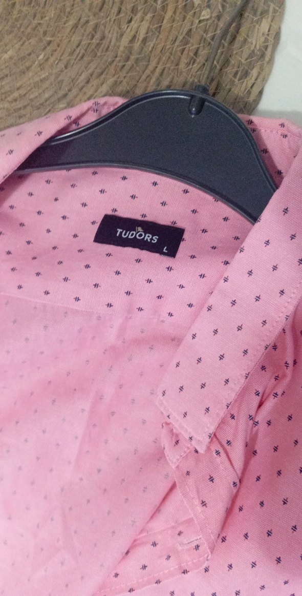 Pastel Pembe Uzun Kollu Erkek Gömlek - Görsel 3