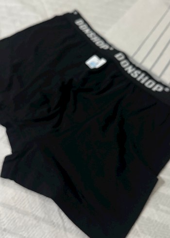 Erkek Siyah Baskılı Fitted Boxer - Görsel 3