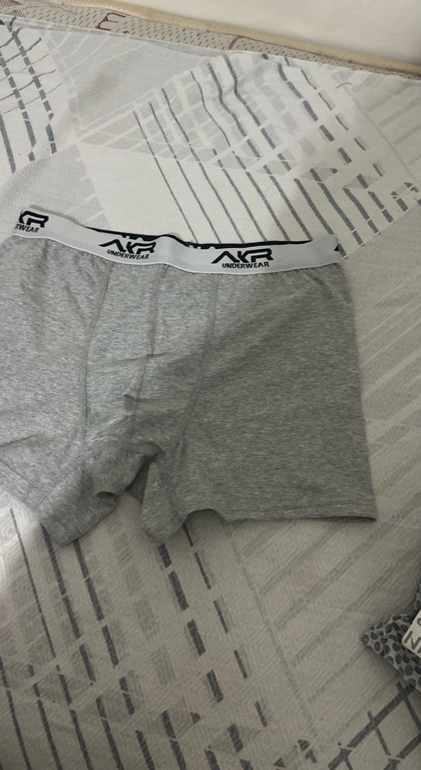 Gri Erkek Atletik Fit Boxer - Görsel 2