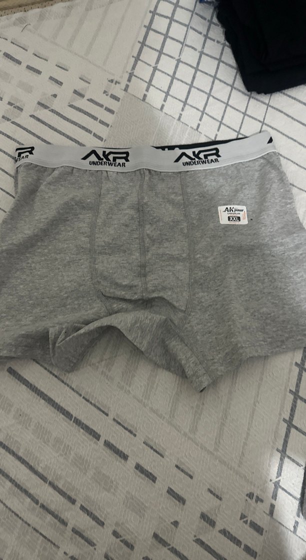 Gri Erkek Mini Boxer Atletik Kesim - Görsel 2