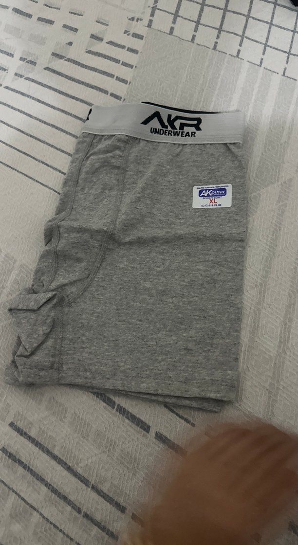 Gri Erkek Boxer AKR Marka - Görsel 2