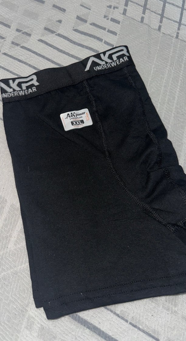 Siyah Erkek Atletik Fit Boxer - Görsel 2